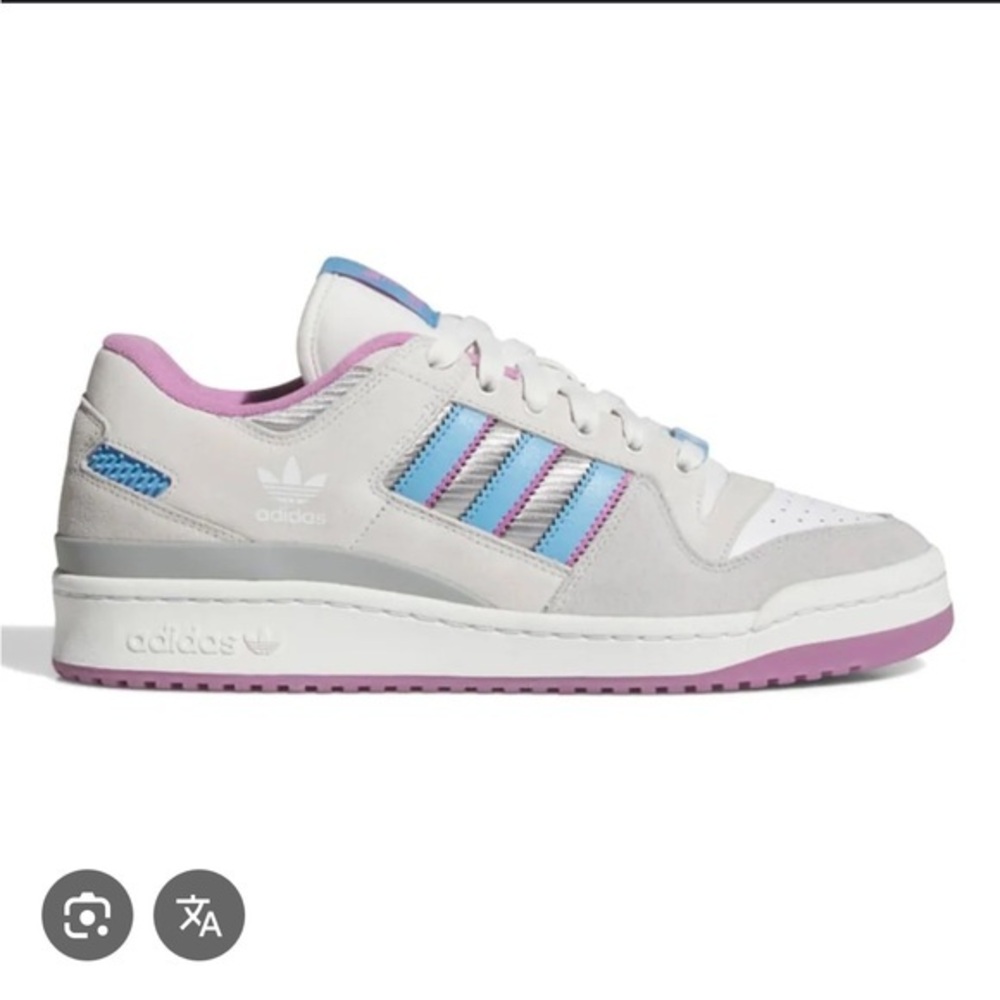 Adidas Pink and Blue forum ADV, size 9M, NO BOX